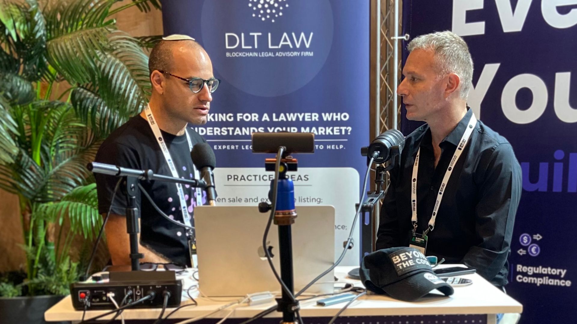 Beyond the Code at the DLT Law booth